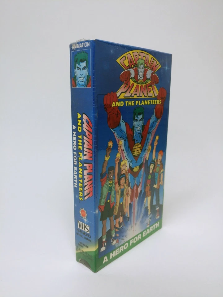 Original Brand New & Sealed "Captain Planet and The Planeteers" TV Show on VHS - Image 2 of 4