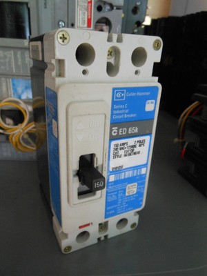 Cutler Hammer ED2150 2pole 150 amp 240v type ED circuit breaker New