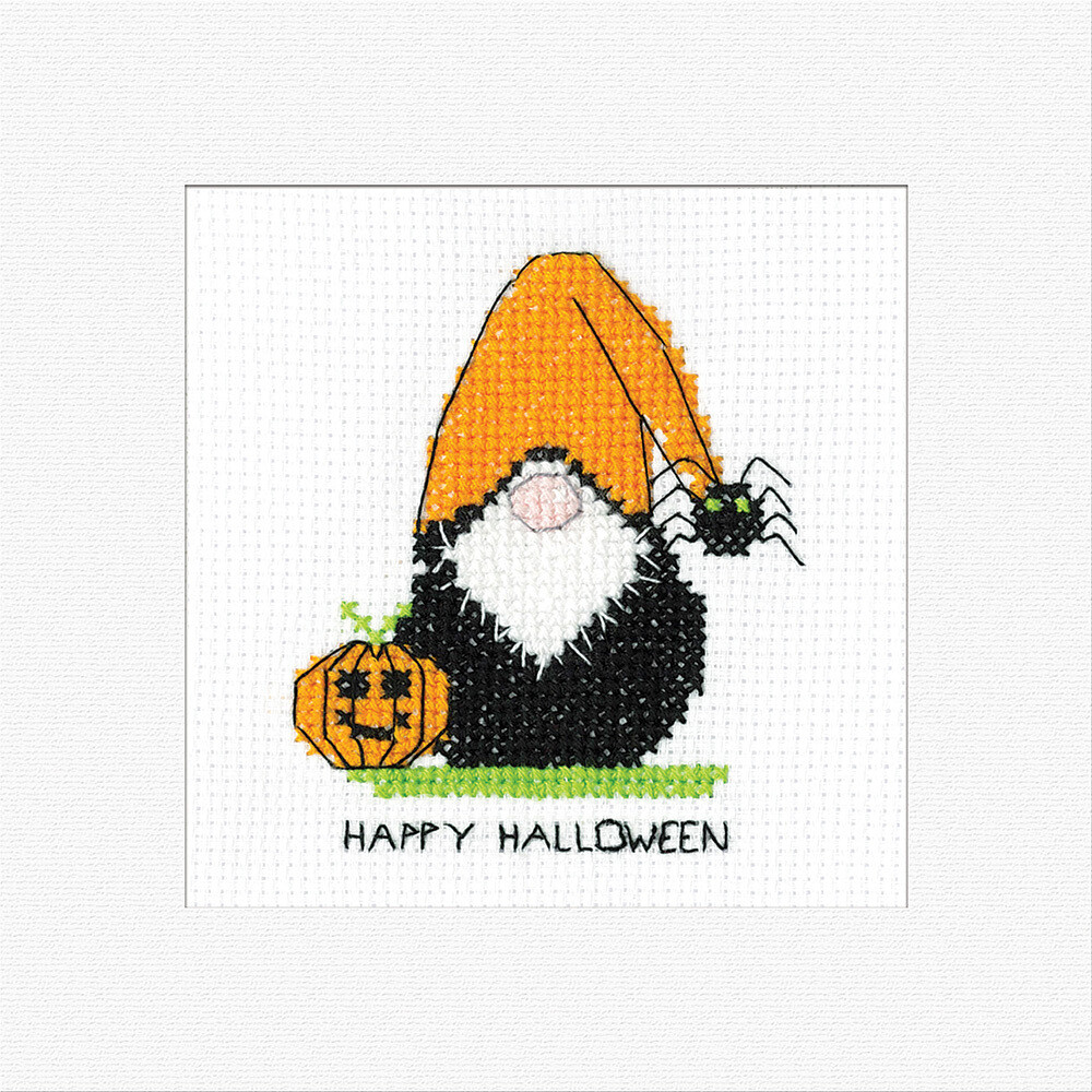 Gonk Pumpkin - Gonk Halloween Card (Heritage Crafts)