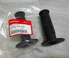 2x Genuine Black Handle Grips LH&RH For Honda MTX Motorcycle