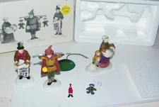 Dept 56 Heritage Village Collection Portobello Road Peddlers Set of 3- 58289