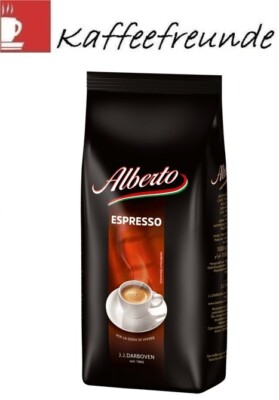 1 Kg Alberto ESPRESSO Bohnen 100% Arabica JJ Darboven