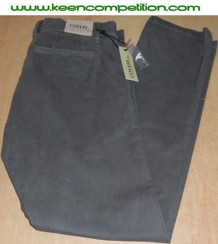 COVERI MOVING PANTALONE UOMO TASCHE FRANCESE COTONE INVERNALE STRETCH TG.  48 | eBay