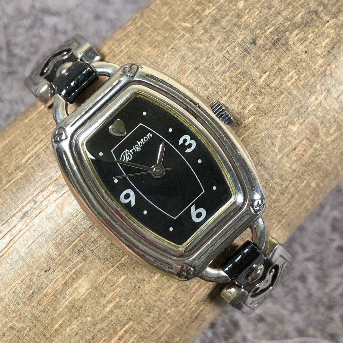Brighton Bismarck Women Fashion Silver Tone Tonneau Quartz  display picture 3