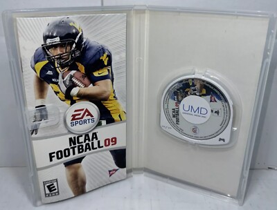 NCAA Football 09 Sony Playstation PSP CIB Complete w/ Manual