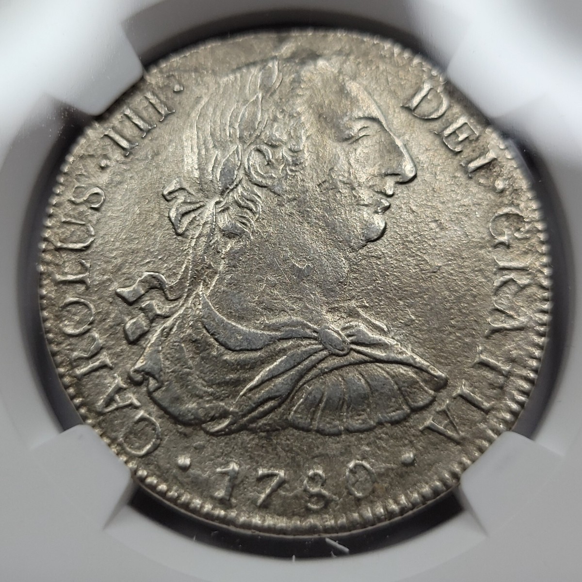 1780 EL CAZADOR Shipwreck Mexico 8 Reales NGC High Grade Spanish