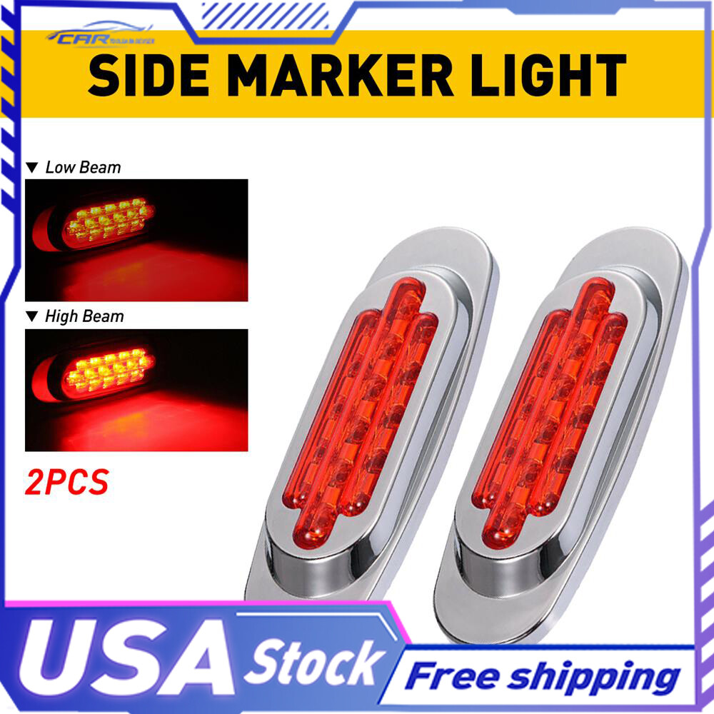 Side Marker Light Lamp Corner Parking Cornerlight Front Driver Rear Passenger x2