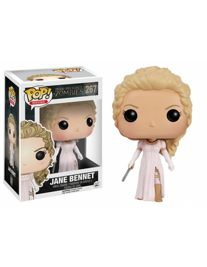 Funko Pop Culture Pride Prejudice Zombies Jane Bennet Vinyl Figure New!
