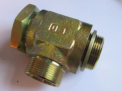 Hydraulik Hochdruck Hohlbogen Rohrverschraubung WH 30-PSR 30mm Außendurchmesser Rohr #23A238
