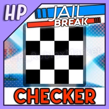 CHECKER TEXTURE - Jailbreak 💎CLEAN • FAST DELIVERY⚡car/texture/hyper/rim