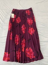 A New Day Purple Floral Skirt