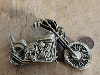 BBB Baron Buckle 6132 Bike Buckle Motorrad Messing 1980 Größe ~105x60mm schwer