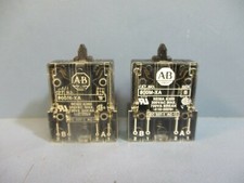 Allen-Bradley 800M-XA Ser. B Contact Block LOT OF TWO