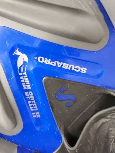 Scubapro Twin Speed FF geschlossene Absatzflossen Tauchen Schnorcheln Naturflügel Gr. 8-9 - Bild 12 von 16