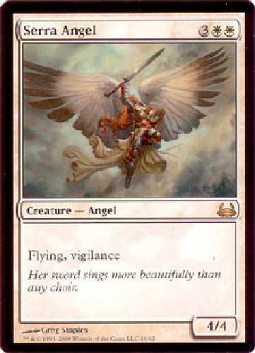 SERRA ANGEL Divine vs Demonic MTG Magic the Gathering Cards DJMagic