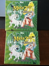 (2) 2022 Topps MetaZoo Wilderness 30 Card SOLD OUT Sealed Box FAST SHIP IN HAND