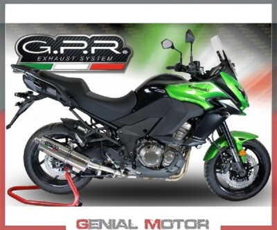 Tubo de Escape GPR TRIOVAL Aprobado KAWASAKI VERSYS 1000 2011