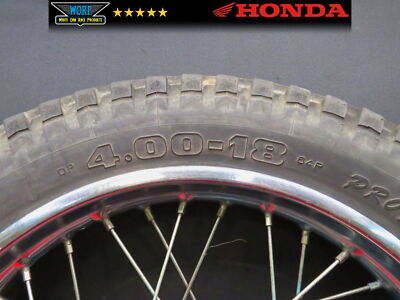 86 87 Honda Tlr200 TLR 200 Reflex 1986 Rear Wheel 18