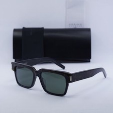 New SAINT LAURENT SL732 003 Dark Havana/Grey 55-17-145 Sunglasses