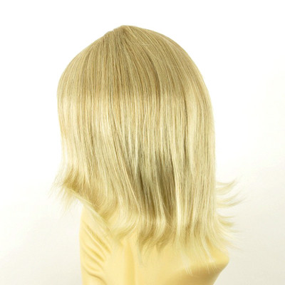 Perruque Longue Femme 'Adelaide' - Blonde Très Clair Méchée - Synthétique Bouclée - Neuve