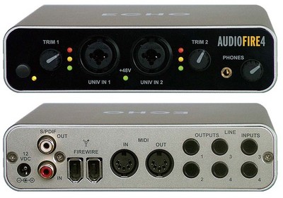 ECHO AudioFire 4 FireWire Audio-Interface