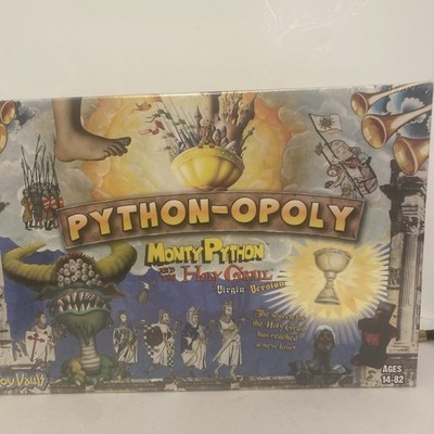RARE 2013 PYTHON-OPOLY Monty Python and the Holy Grail Board Game Sealed NIB