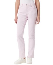 Gloria Vanderbilt Amanda Classic Straight Jeans Women's 4 Soft Peony Zip Closure