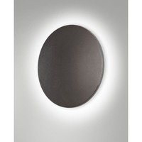 Led AußEnwandleuchte Zon, 12W, 3000K, 1356Lm, IK06, IP65, Dunkelgrau