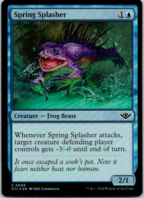 Spring Splasher C Foil Outlaws of Thunder Junction 69 LP