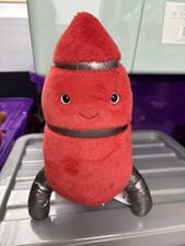 Jellycat Rocket Cosmopop Space New Tags Rare Retired Net Tags