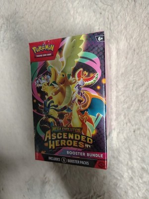 Pokemon TCG Ascended Heroes Booster Bundle Factory Sealed | eBay