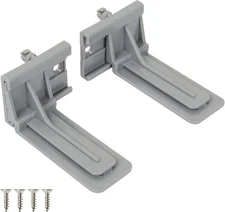 TOUCH Rear Mounting Brackets for Undermount Drawer Slides – 1 Pair (2 Pcs) – Sof