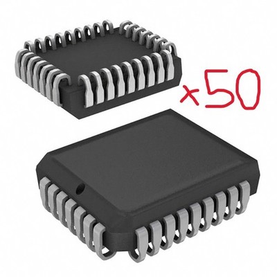 50pcs STMicroelectronics M27C256B-15C1 B IC Chip OTP 256KBIT 32PLCC B88AA9505
