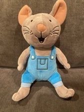 Kohls Cares If You Give a Mouse a Cookie Plush 15" Blue Overalls Stuffed Animal