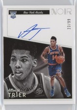 2018-19 Panini Noir Rookie Auto 23/99 Allonzo Trier #387 Auto oj7