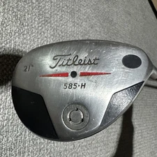 Titleist 585H 21° Hybrid Mens Aldila Graphite Shaft 85 S