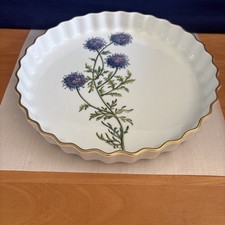 Vintage  Spode "Stafford Flowers" quiche or flan dish