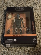 HASBRO STAR WARS THE BLACK SERIES  THE MANDALORIAN  IG-12 & GROGU FIGURES MISB