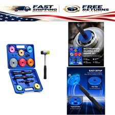 Bearing Race Seal Driver Set Bearing Press Kit With Dual-sided Adapters Bearing Race Seal Driver Set Bearing Press Kit With Dual-sided Adapters