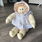 Xavier Roberts The Little People Soft Sculpture Babies Cabbage Patch Blue Eyes