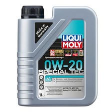 Motoröl LIQUI MOLY 8420 Special Tec V 0W-20 Kanister 1 Liter C5 SN u.a. Volvo Motoröl LIQUI MOLY 8420 Special Tec V 0W-20 Kanister 1 Liter C5 SN u.a. Volvo