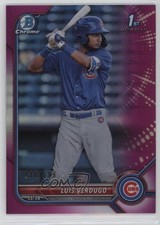 2022 Bowman Chrome Prospects Fuchsia Refractor /199 Luis Verdugo #BCP-147 19a0