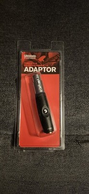 D'Addario XLR Female to 1/4 Inch Female Balanced Adaptor, PW-P047BB