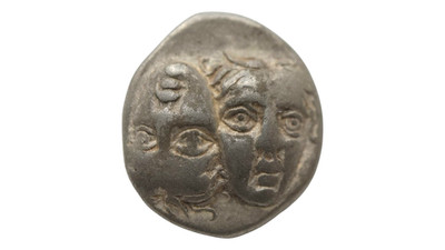 ANCIENT GREECE. MOESIA, ISTROS. Silver Drachm, circa 340-313 BC.