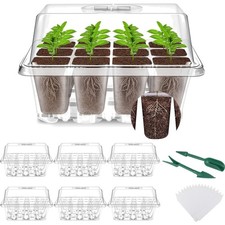 Zimmergewächshaus, Anzuchtkasten, Setzling, Saatkasten, Pflanzbehälter, Mini ...