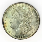 1921-S $1 Morgan Silver Dollar Choice BU Uncirculated San Francisco Mint Coin