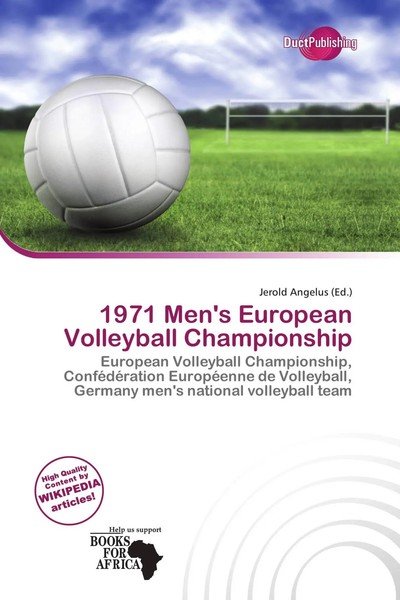 Jerold Angelus | 1971 Men's European Volleyball Championship | Taschenbuch-image