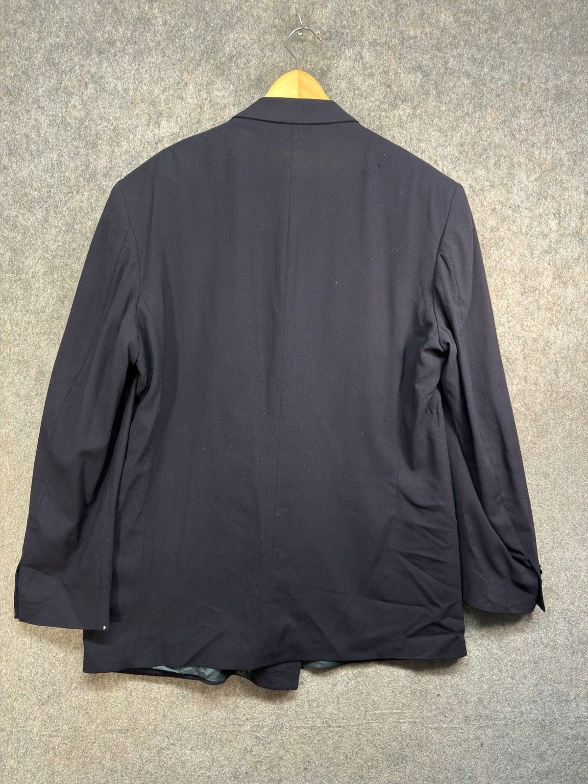 Yves Saint Laurent Blazer Mens Size Large Navy New Wool Double Breasted YSL thumbnail 7