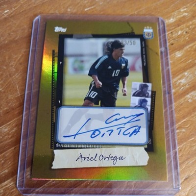 2025 Topps Focus Argentina Ariel Ortega Auto /50 