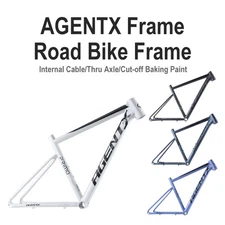 700C Road Bike Frame Internal Routing Mountain Track Bicycle Thru Axle Frames
